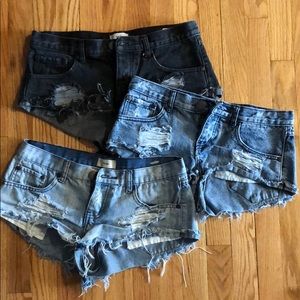 Tobi jean shorts (3pack)
